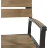 Lesli Living Gartenbank "Arezzo" Teaklook 120 cm Produktbild-Vorschau 18
