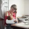 Ergonomický vankúš na dojčenie zo 100 % bavlny, Prenosný Náhľad obrázku produktu 3