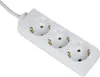Hama 00030569, 3 AC-Ausgänge, 230 V, 3500 W, Weiß, Produktbild-Vorschau 1