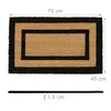 Tapis d'entrée Relaxdays en coco et PVC, antidérapant, Voir les images du produit 4