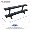 Sada činek PH Fitness Hexa 2–20 kg s držákem – 220 kg Náhled obrázku produktu 2