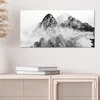 DEQORI Hybrid Leinwand Bild 60x30 cm 'Huangshan im Nebel' Produktbild-Vorschau 4
