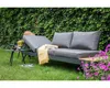 Lesli Living Loungebank "Arezzo" grau-taupe Produktbild-Vorschau 13