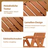 COSTWAY Gartenstuhl klappbar, Hochlehner Klappstuhl aus Produktbild-Vorschau 5