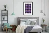 MuchoWow® MuchoWow® Gerahmtes Poster Blumen - Lila - Produktbild-Vorschau 7