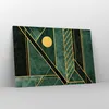 Bilder auf glas - Einteilig - Grün Stück geometrisch - Produktbild-Vorschau 4