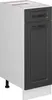 Mobiletto base per cucina Vicco R-Line Antracite rustico 30 Anteprima dell’immagine prodotto 1