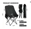 Faltstuhl Campingstuhl Sommer - Angelstuhl & Wanderstuhl Produktbild-Vorschau 2