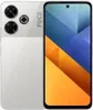 A silver Xiaomi Poco M6 smartphone is shown from the back and front. Náhľad obrázku produktu