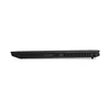 Side view of a black laptop on a white background. Produktbild-Vorschau