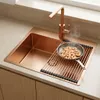 Rollmatte spoelbak, koper, Pure.Sink Productafbeelding-voorbeeld 6
