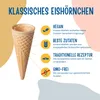 BAZKO klasické kornútiky na zmrzlinu | polosladké kornútiky Náhľad obrázku produktu 2
