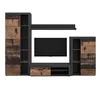AX LIVING Spacoro Wohnwand grau modern Matera Oldwood 270 Produktbild-Vorschau 2