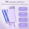 Lockenstab 32mm Welleneisen für Haare,3-fach Barrel Beach Produktbild-Vorschau 3