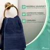 Frottier Handtücher 8er Pack 50x100cm, 100% Baumwolle, Navy Produktbild-Vorschau 3