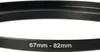 vhbw Step-Up-Ring Adapter 67 - 82mm für Kamera Objektiv - Produktbild-Vorschau 7