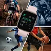 Collage of people engaged in various sports and activities, with a smartwatch prominently displayed. Náhled obrázku produktu