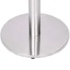 vidaXL Châssis de table de bistrot argenté Ø45x107 cm acier Voir les images du produit 3