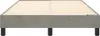 Łóżko Kontynentalne, Jasnoszare, 120X200 Cm, Obite Podgląd zdjęcia produktu 4