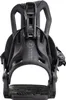 A black snowboard binding is shown against a white background. Podgląd zdjęcia produktu