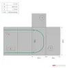 Growbox 60x120x60cm vnútorný skleník rastlinný stan Náhľad obrázku produktu 7