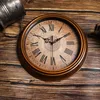 IvoQ Vintage Retro Wandklok – 30cm - Stil Uurwerk - Productafbeelding-voorbeeld 4