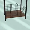 Stůl na gramofon Relaxdays, 3 police, přepážky, 65 x 40 x Náhled obrázku produktu 5