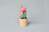 Holzspielzeug Wackeltier Glücksschwein Höhe 7,5cm NEU Produktbild-Vorschau 2