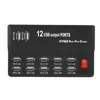 12 portov USB rozbočovač 5V 10A Napájací adaptér Nabíjacia Náhľad obrázku produktu 4