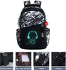 Schulrucksäcke Rucksack-Set Anime Leuchtender USB Jungen Produktbild-Vorschau 2