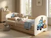 Lit pour tout-petits 140 x 70 cm avec rangement | Lit Voir les images du produit 2