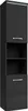 Armoire de rangement Paso Hauteur 160 cm Noir brillant - Voir les images du produit 1