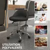 Rollhocker, 360¡ã drehbarer Arbeitshocker, h?henverstellbar Produktbild-Vorschau 9
