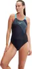 Costume da bagno Speedo Medley Logo Donna, Colore:Blu, Anteprima dell’immagine prodotto 16