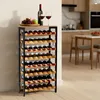 VEVOR Scaffale per vino per 48 bottiglie, 8 ripiani, Anteprima dell’immagine prodotto 8