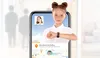 smartwatch dla dzieci imoo Z1 - wideorozmowy HD, telefon, Podgląd zdjęcia produktu 2