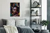 MuchoWow® Poster Blätter - Frau - Blumen 60x90 cm - Produktbild-Vorschau 4