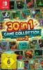 A collage of game cover art and logos for a Nintendo Switch game collection. Produktbild-Vorschau