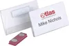 DURABLE Namensschild m Magnet 40x75mm 25erPck transp Náhľad obrázku produktu 1