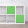 Lot de 4 boîtes de rangement en tissu, carrées, pour Voir les images du produit 2