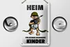 Blechschild Spruch 12x18cm Heim für schwer erziehbare Produktbild-Vorschau 2