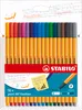 STABILO point 88 18er Karton-Etui Standard Voir les images du produit 1