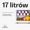 Mini lodówka Klarstein, cicha, 5–15 °C, minibar, 17 l, Podgląd zdjęcia produktu 2