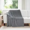 vidaXL Wohndecken 6 stk. Dunkelgrau 200 x 150 cm 4.5 kg Produktbild-Vorschau 2