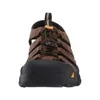 Front view of a brown KEEN sandal for men. Produktbild-Vorschau
