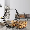 UNUS Holzhalter 6 eckig schwarz groß Dekoration Holz Produktbild-Vorschau 5