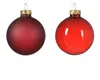Christbaumkugeln Ox Blood dunkelrot  transparent Ø 6 cm aus Produktbild-Vorschau 3