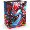 A product shot of a Pokemon deck box featuring Mega Charizard X. Produktbild-Vorschau