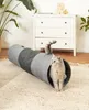 tunnel per gatti lionto, tunnel per gatti in finto lino di Anteprima dell’immagine prodotto 2