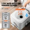 SucceBuy Tragbare Toilette von für Camping, 3,2 Gallonen Produktbild-Vorschau 3